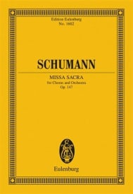 Schumann: Missa sacra Opus 147 (Study Score) published by Eulenburg